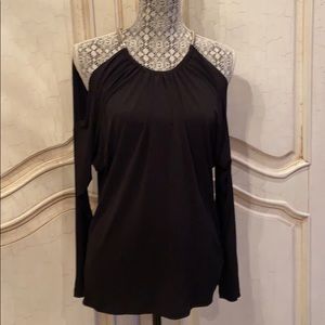 Michael Kors cold shoulder top
